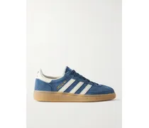 Handball Spezial Sneakers Aus Veloursleder Mit Lederbesätzen - Blau