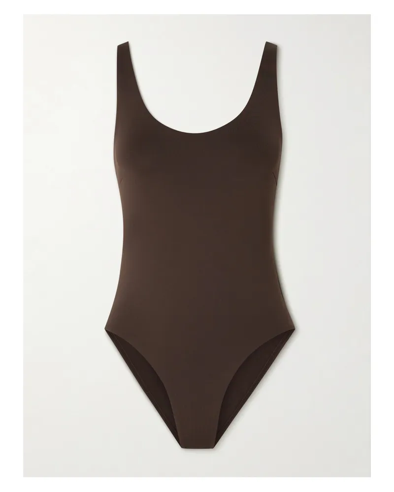 St. Agni Scoop Recycled Swimsuit - Purple Purple