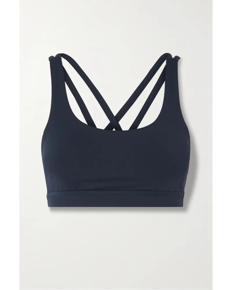 LULULEMON Energy Sport Bh Aus Luxtreme™ Material Blau