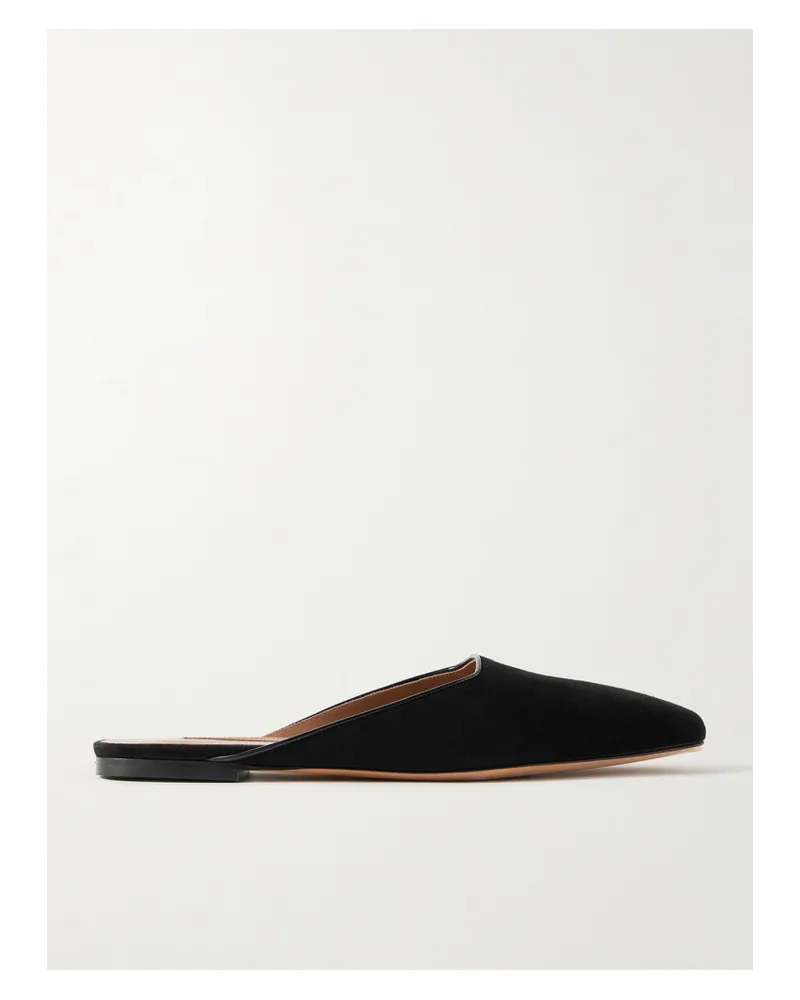 Emme Parsons Mules Aus Veloursleder - Schwarz Schwarz