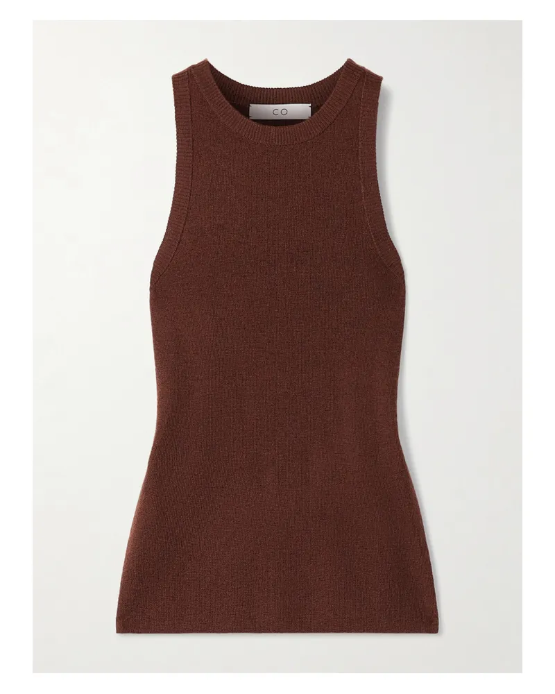 Co Tanktop Aus Kaschmir - Braun Braun