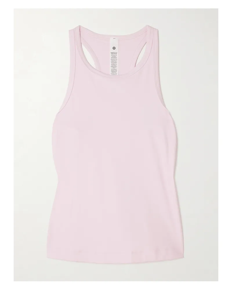 LULULEMON Align™ Waist-length Racerback-tanktop Aus Nulu™-material - Pink Pink