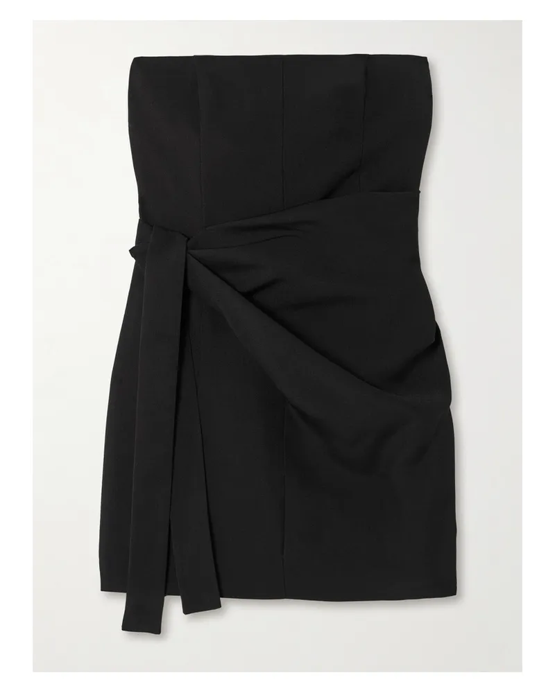 GAUGE81 Natal Minikleid Aus Grain De Poudre - Schwarz Schwarz