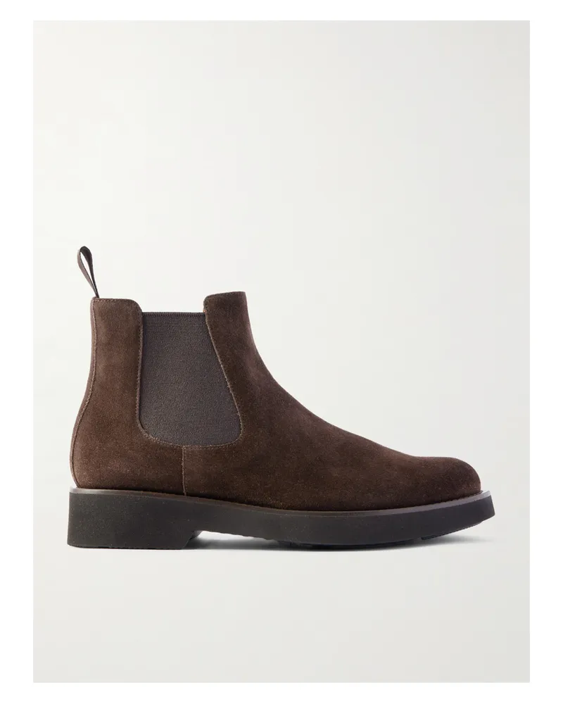 Church's Monmouth Chelsea Boots Aus Veloursleder - Braun Braun