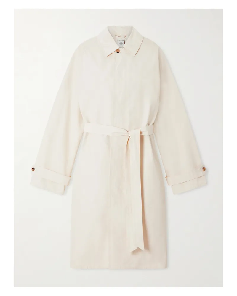 Calvin Klein Marisol Cotton-blend Coat - Neutrals Neutrals