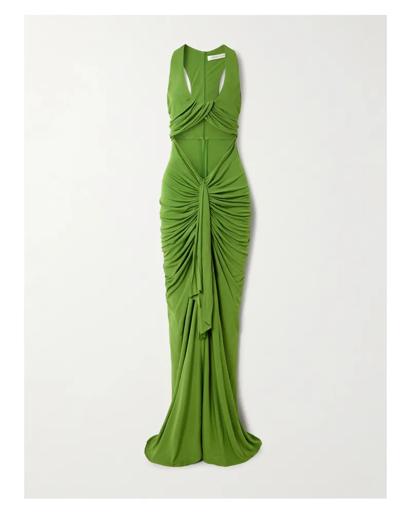 Christopher Esber Vivenda Maxikleid Aus Jersey Mit Cut-out - Grün Grün