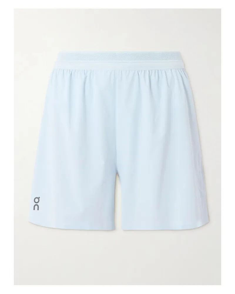ON Shorts Aus Recyceltem Stretch-material - Blau Blau