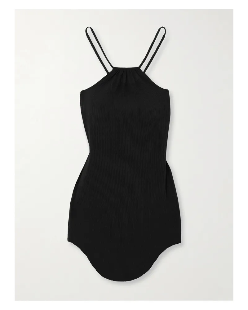 Rick Owens Skorpio Tanktop Aus Rippstrick - Schwarz Schwarz