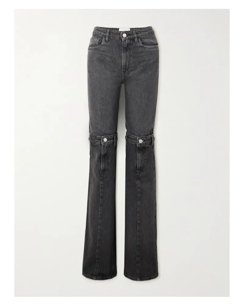 COPERNI Halbhohe Jeans Mit Geradem Bein - Schwarz Schwarz