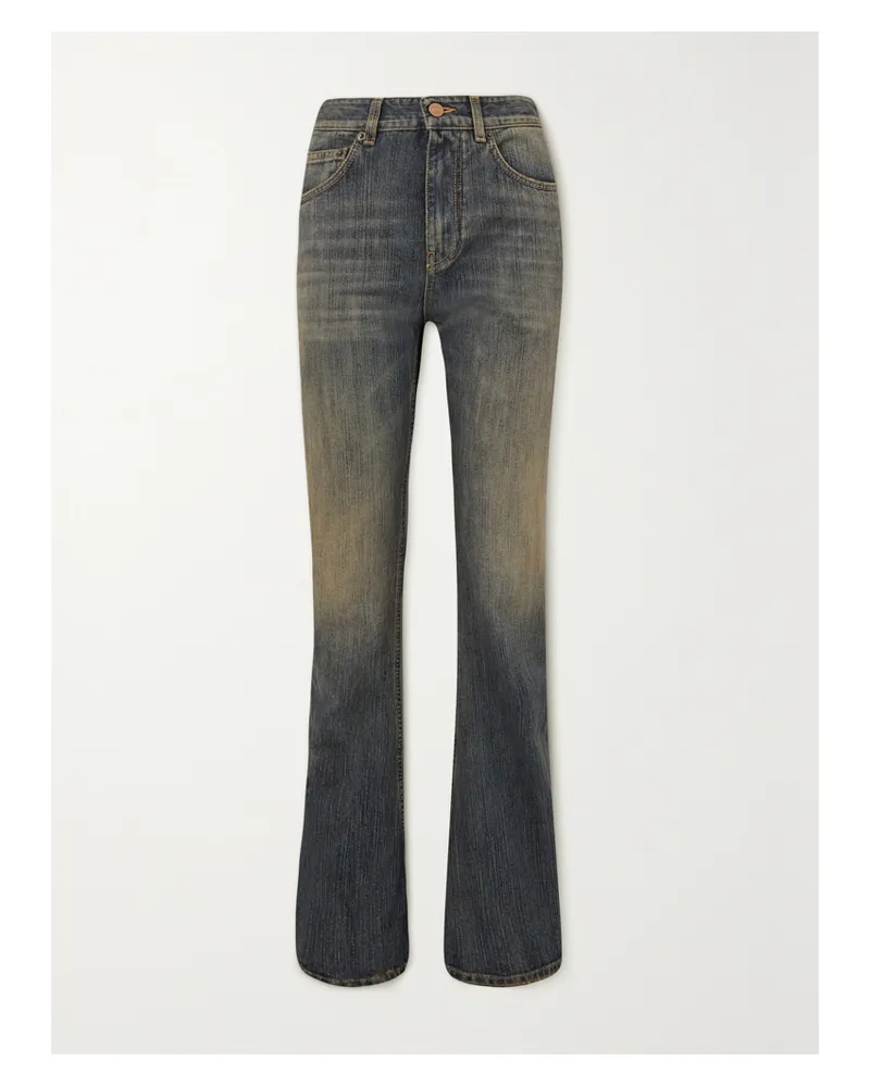 Balenciaga High-rise Bootcut Jeans - Blue Blue