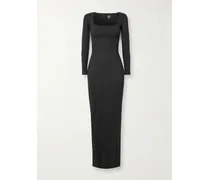 Long Sleeve Slip Dress – Onyx – Slipdress