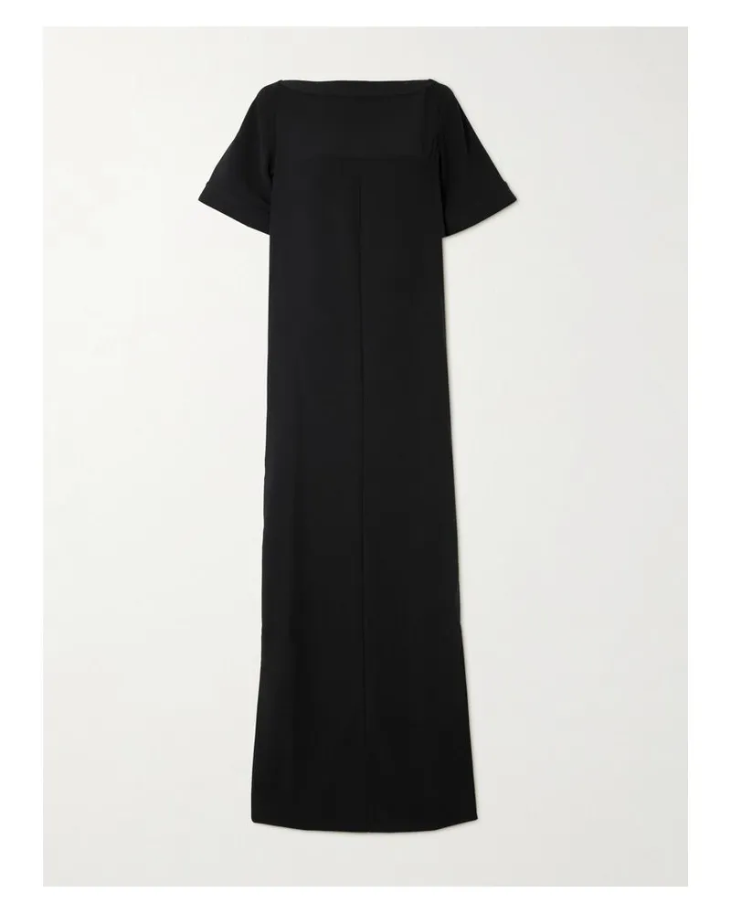 16ARLINGTON Clelia Rückenfreie Robe Aus Crêpe - Schwarz Schwarz