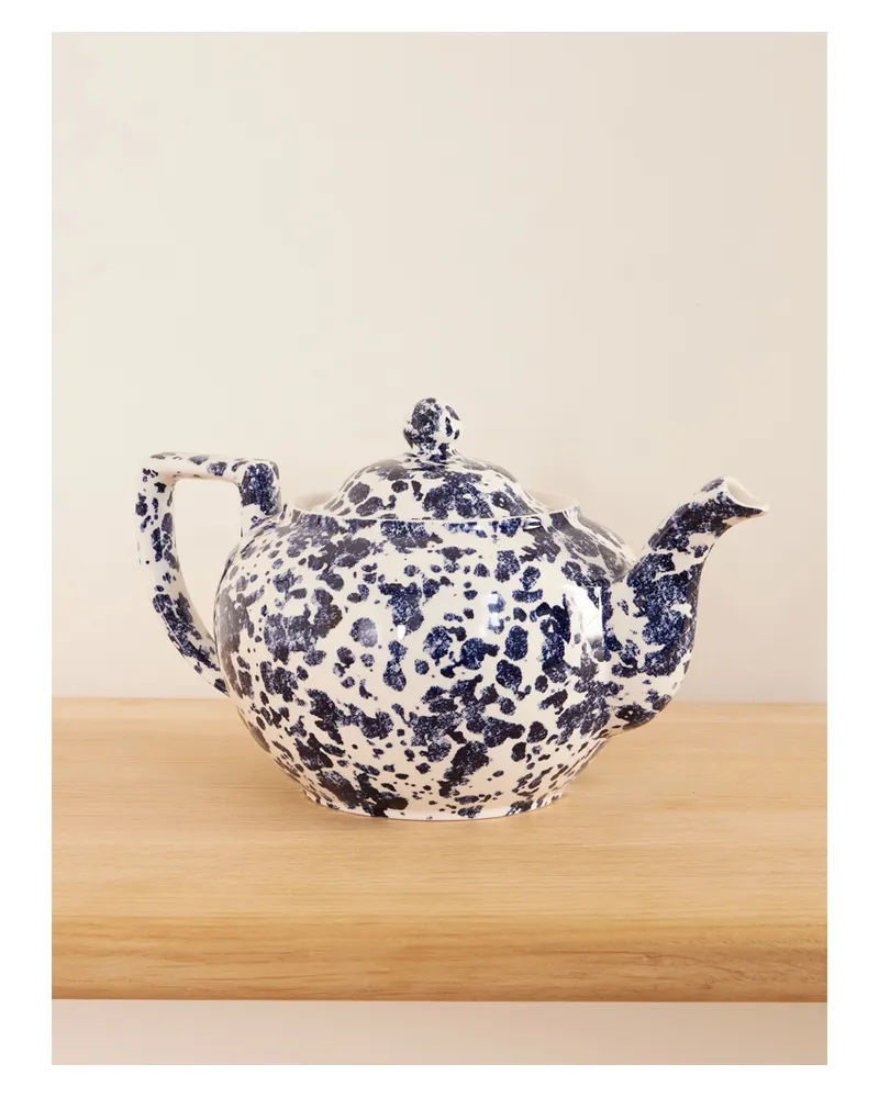 Ralph Lauren Home Burleigh Teekanne Aus Ton Mit Marmoreffekt - Mehrfarbig Mehrfarbig