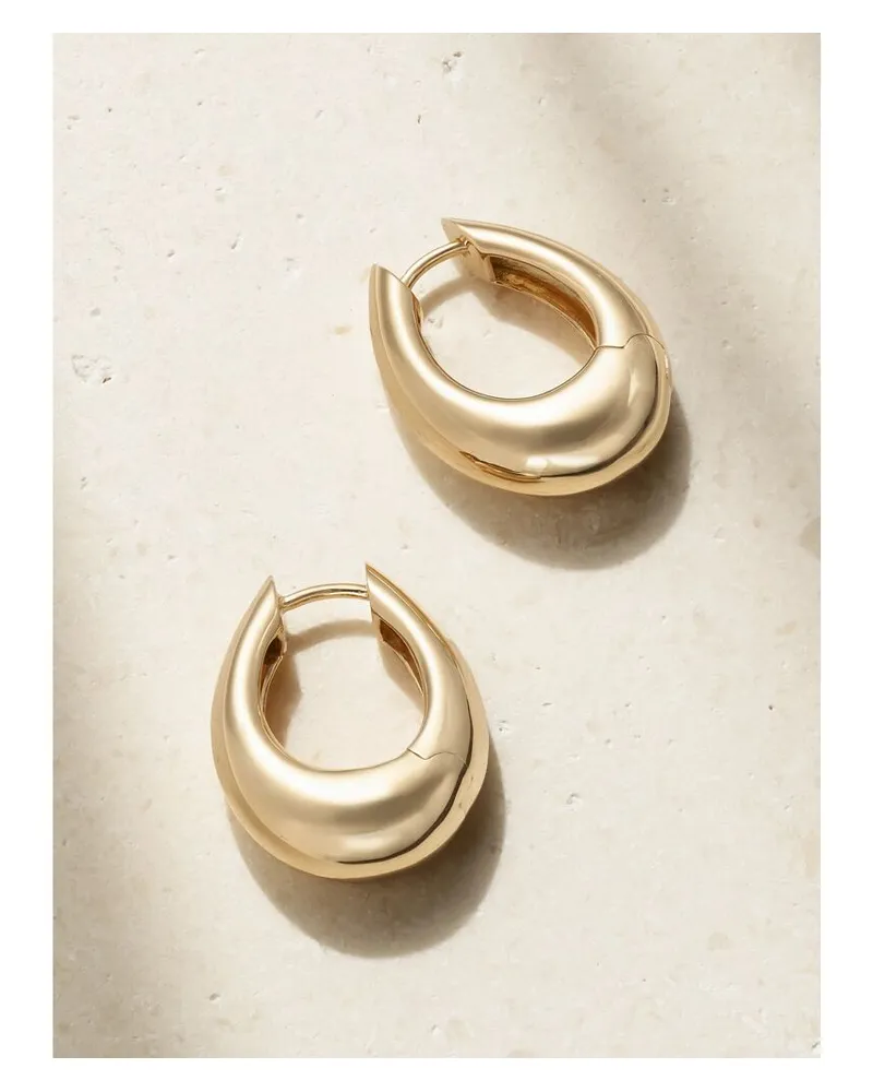 Ananya Chakra Icon Creolen Aus 18 Karat Gold Gold