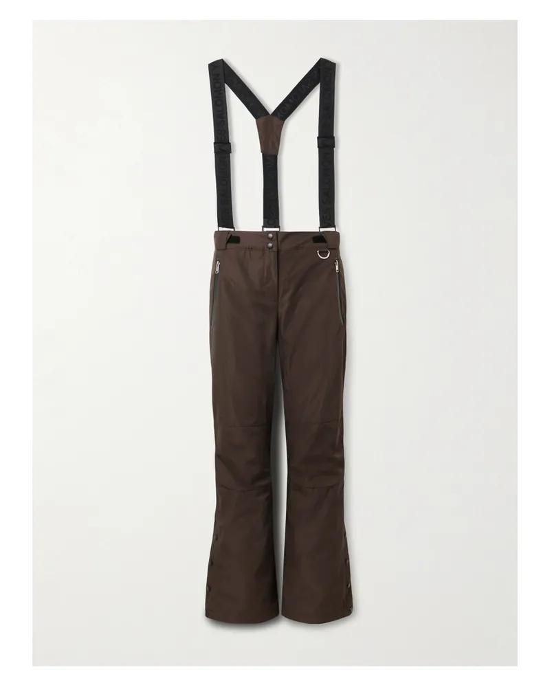 Yves Salomon Ausgestellte Skihose - Braun Braun