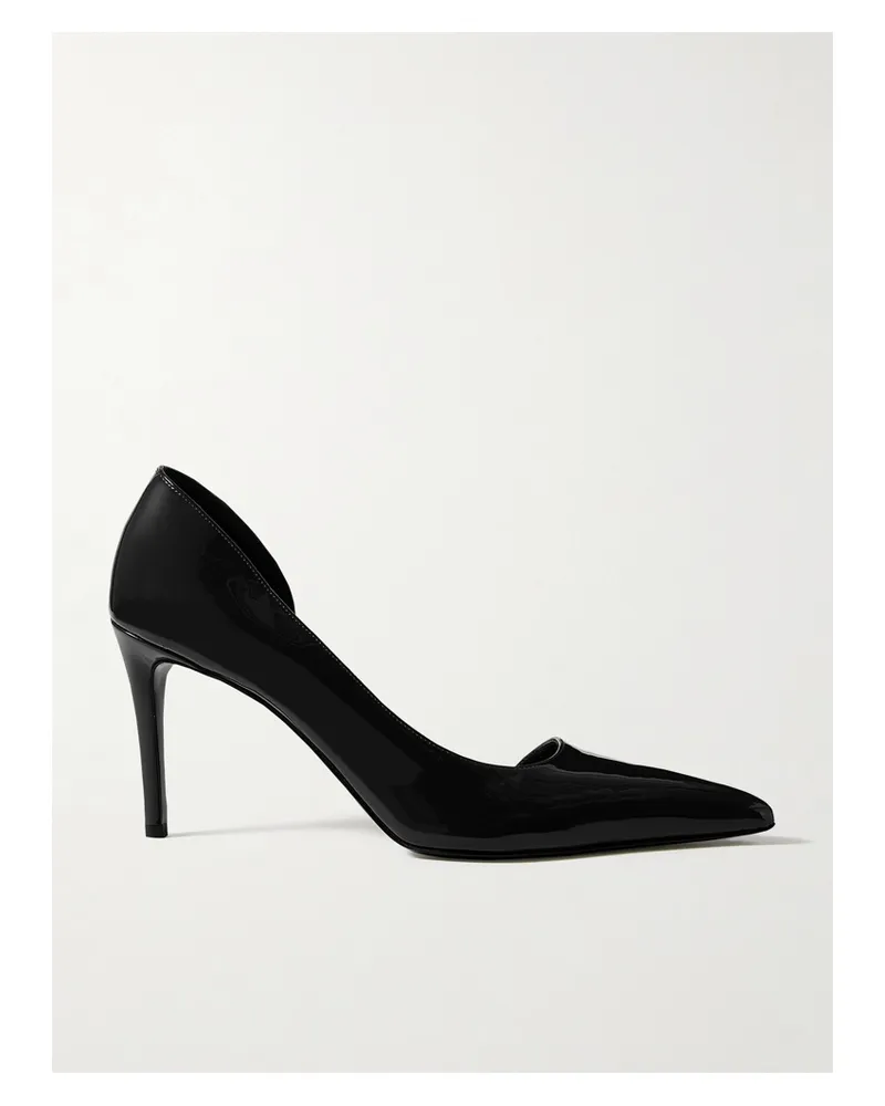 KHAITE Jett Patent-leather Pumps - Black Black