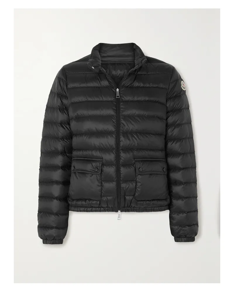 Moncler Lans Quilted Padded Shell Down Jacket - Black Black