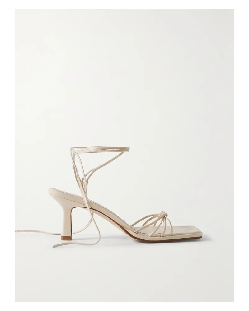 aeyde Roda Sandalen Aus Leder - Creme Creme