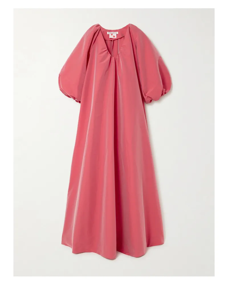 BERNADETTE George Robe Aus Taft Mit Falten - Pink Pink