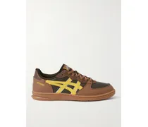 Skyhand Og Sneakers Aus Leder Und Veloursleder - Braun