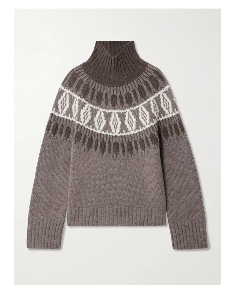 arch4 Whistler Rollkragenpullover Aus Kaschmir Mit Fair-isle-muster - Mehrfarbig Mehrfarbig