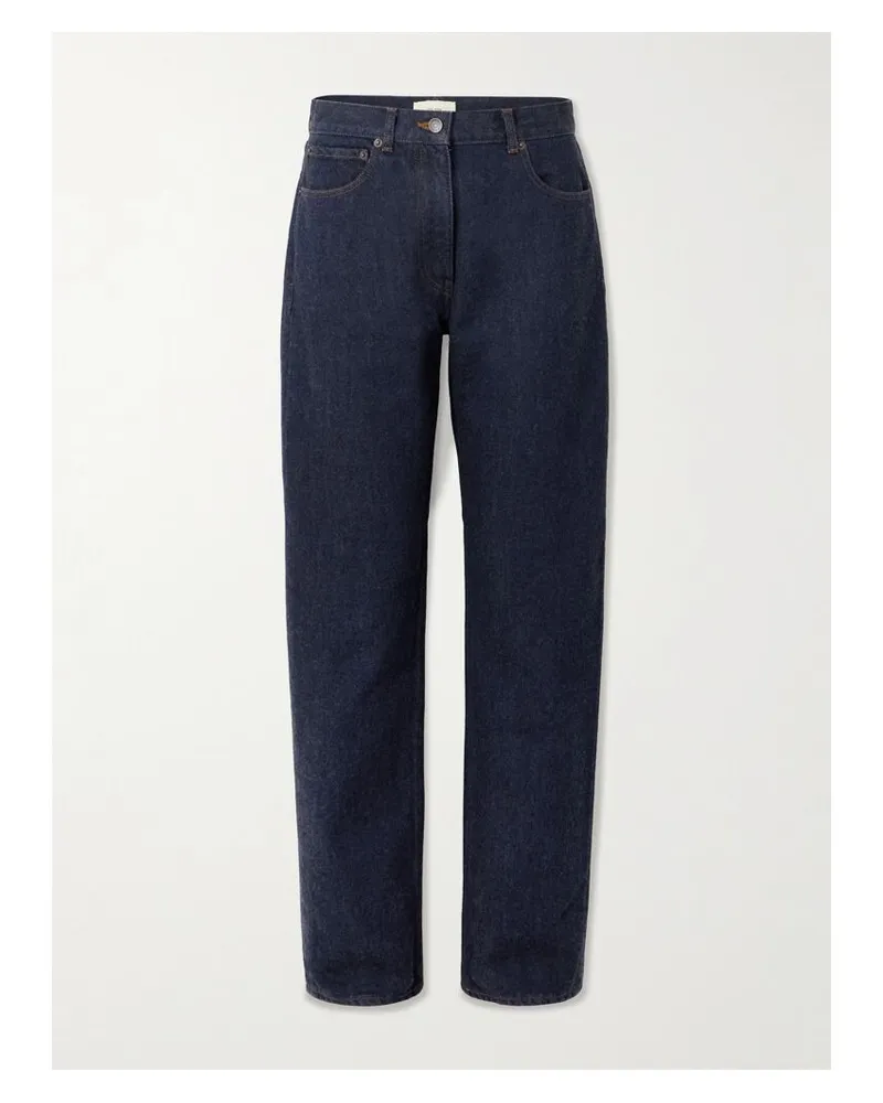 The Row Berty Halbhohe Jeans Mit Geradem Bein - Blau Blau