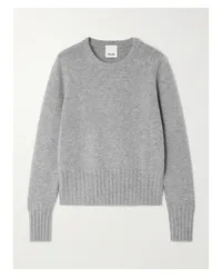 ALLUDE Kaschmirpullover Grau