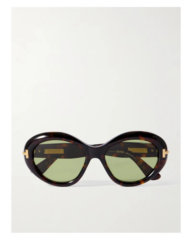 Tom Ford Icon Cat-eye Tortoiseshell Acetate Sunglasses Tortoiseshell