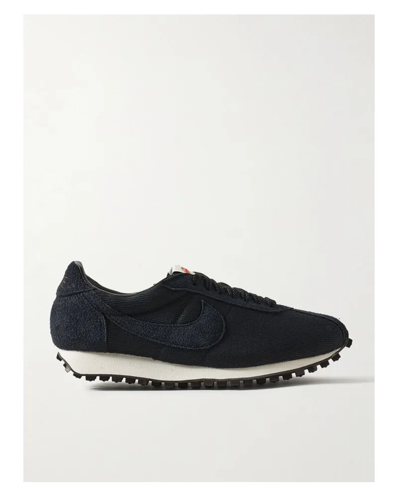 Nike Ld-1000 Sneakers Aus Twill Mit Besätzen Aus Gebürstetem Veloursleder - Schwarz Schwarz