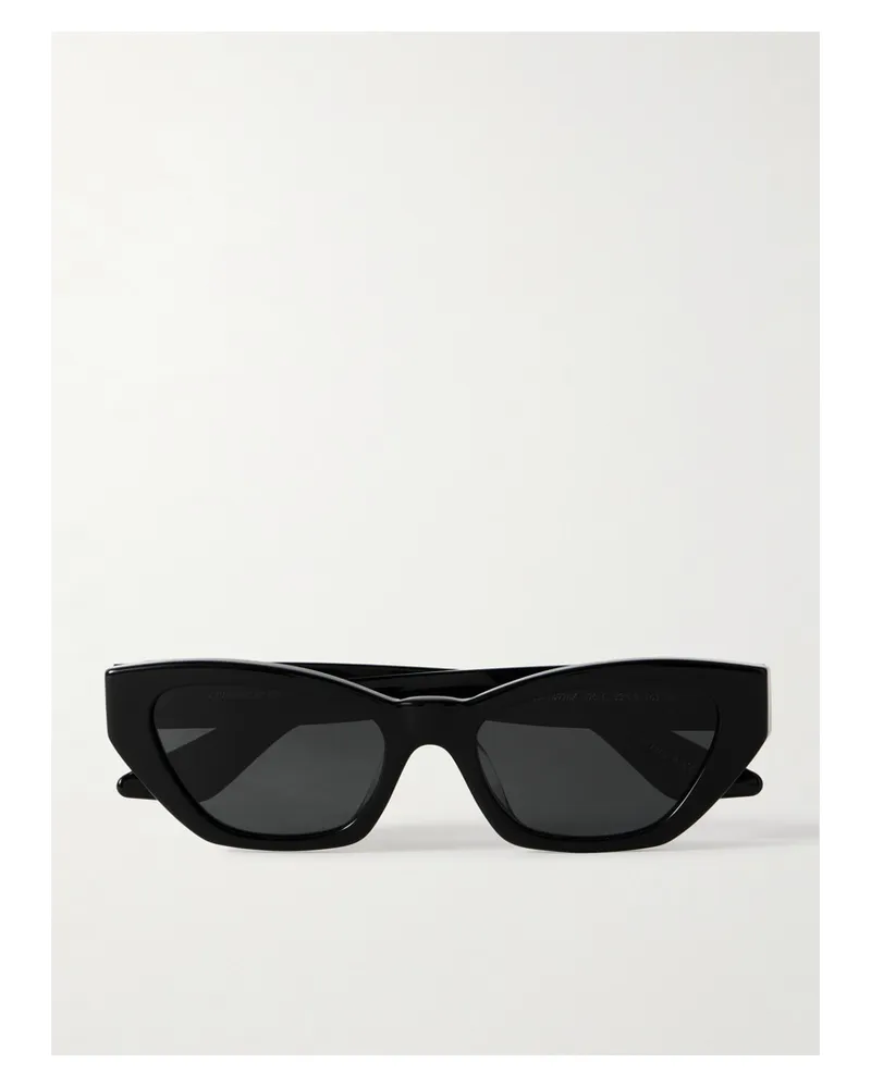 Oliver Peoples Khaite 1961c Cat-eye Acetate Sunglasses - Black Black