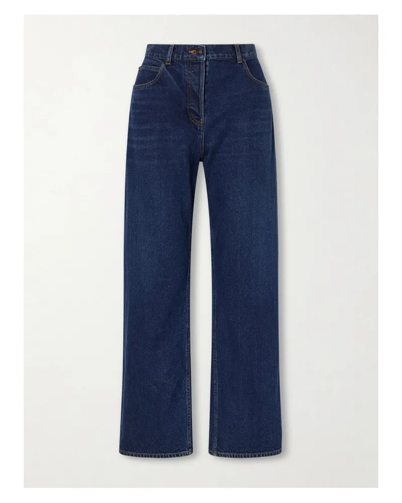 The Row Finbar Low-rise Jeans - Blue Blue