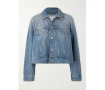 Trapeze Jeansjacke - Blau