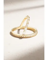 MATEO Ring aus 14 Karat  mit Diamanten Gold