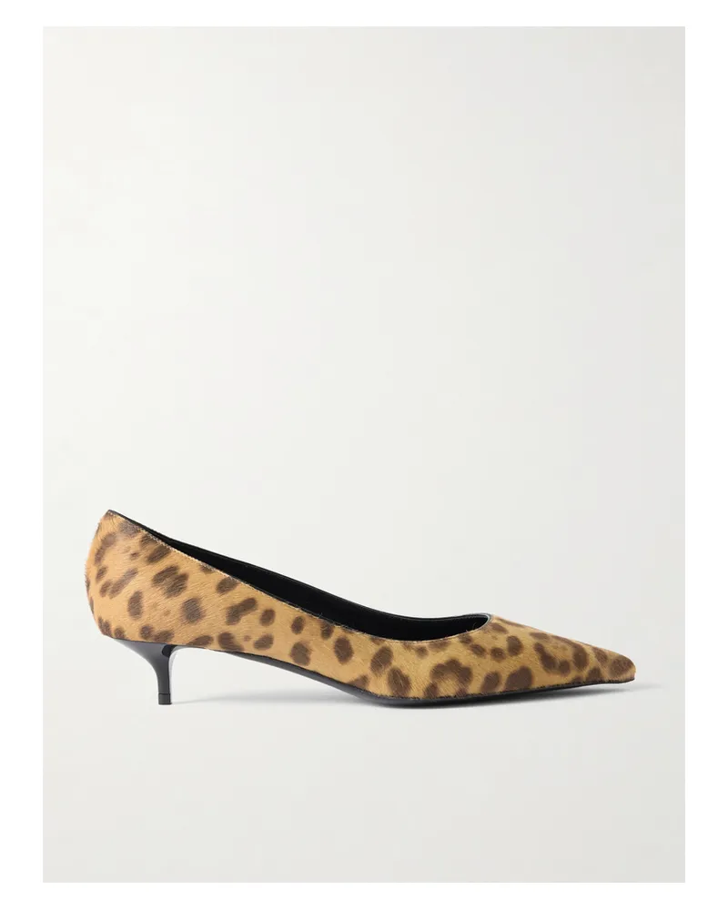 Jimmy Choo Amelia 40 Leopard-print Calf Hair Pumps - Animal Print Animal