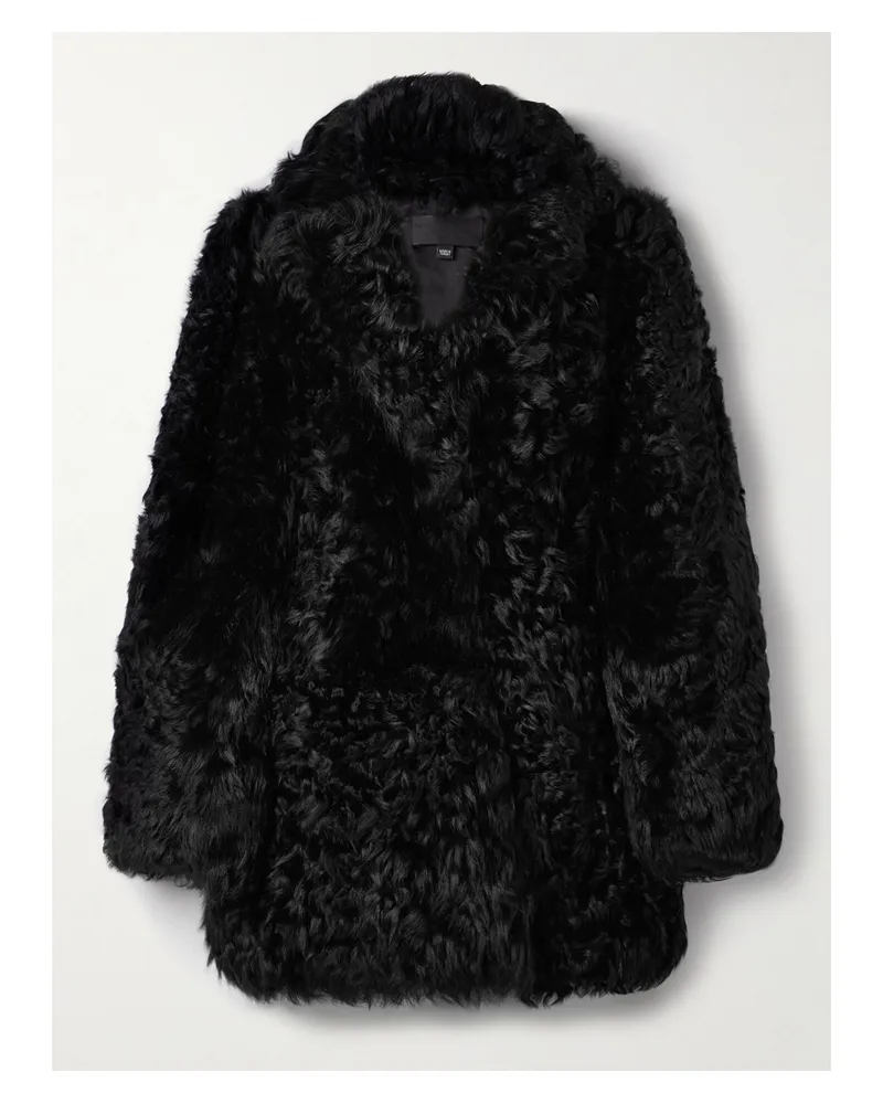 Nili Lotan Josie Mantel Aus Shearling - Schwarz Schwarz