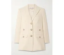 Terre Dickey Blazer Aus Baumwolle - Ecru