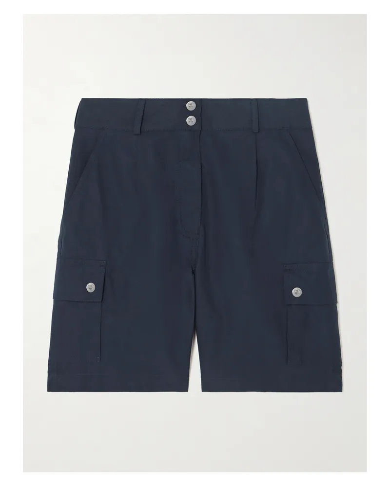 WE NORWEGIANS Lyngen Shorts Aus Baumwolle - Blau Blau