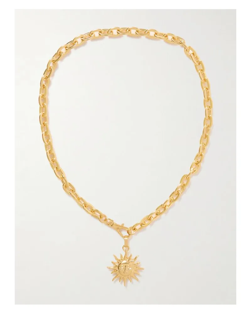 Martha Calvo Radiance Vergoldete Kette Gold