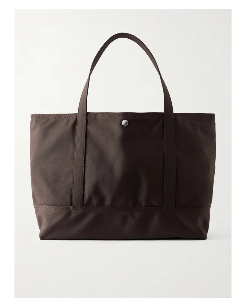 Totême Beach Canvas Tote - Brown Brown