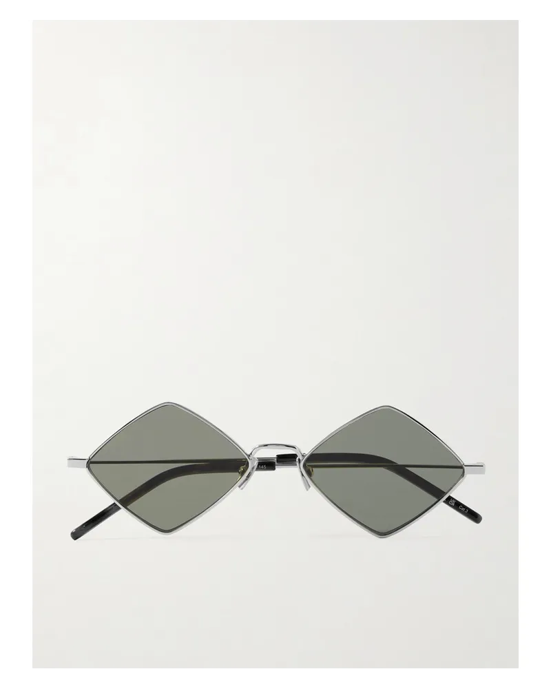 Saint Laurent Lisa Sonnenbrille Silber