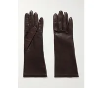 Remo Mid Leather Gloves - Brown