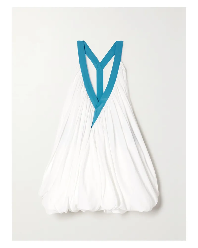 Loewe Drapiertes Tanktop Aus Satin - Weiß Weiß