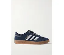 Clot Gazelle Sneakers Aus Leder Mit Velourslederbesätzen Und Zierperlen - Blau