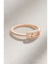 Messika Move Uno Ring aus 18 Karat  mit Diamant Roségold