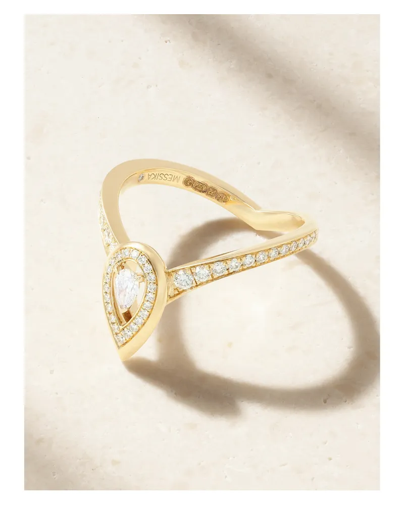 Messika Fiery Ring Aus 18 Karat Gold Mit Diamanten Gold