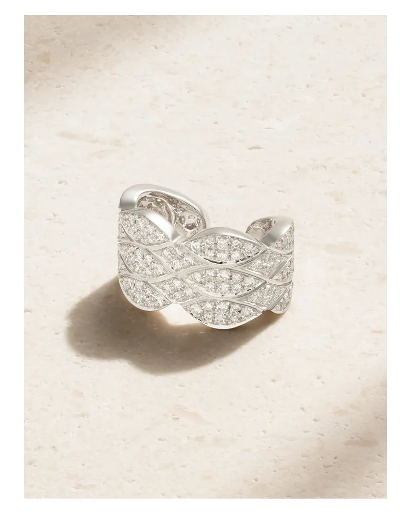 ANITA KO Talitha Ear Cuff Aus 18 Karat Weißgold Mit Diamanten Gold