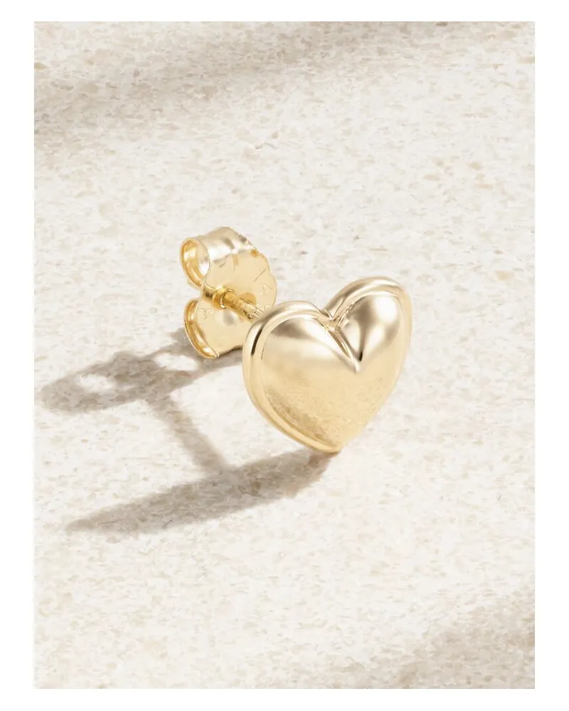 Alison Lou Heart Ohrstecker Aus 14 Karat Gold Gold
