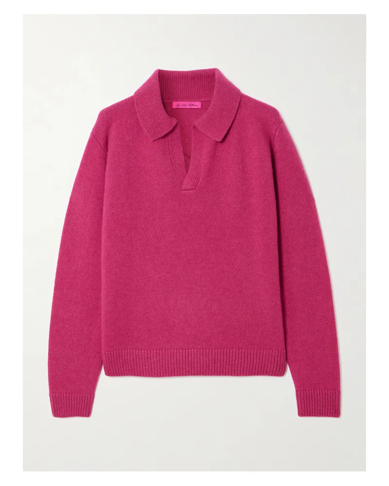 The Elder Statesman Kaschmirpullover - Pink Pink