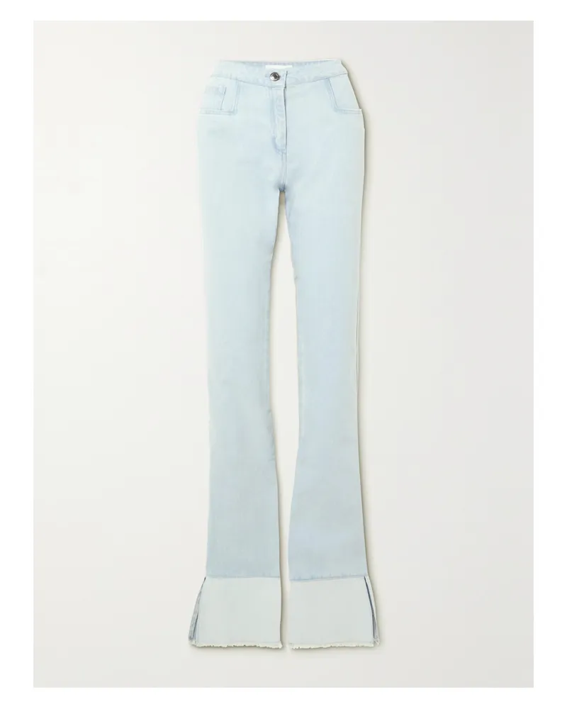 16ARLINGTON Sybil Hoch Sitzende Schlagjeans - Blau Blau