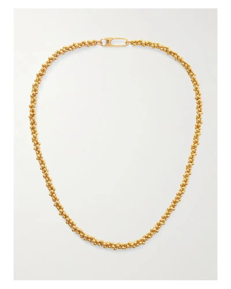 Alighieri Vergoldete Kette Mit Zierperlen Gold